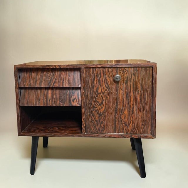 Mid-Century Modern Danish Rosewood Effect Sideboard with Drawers, 1960s For Sale - Image 16 of 16