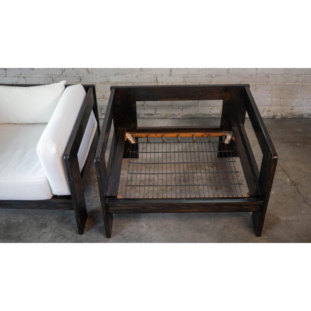Vintage Attributed to Tobia Scarpa for Knoll 'Bastiano' Attributed Chairs - A Pair For Sale - Image 18 of 18