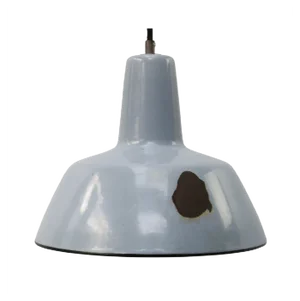 Vintage Industrial Enamel Hanging Lamp from Philip