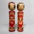 Large Naruko School Kokeshi from Okazaki, 1960s, Set of 2 For Sale - Image 12 of 12