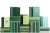 Modern Decorative Books - Boxwood Book Wall - Set of 50 Green Books For Sale - Image 3 of 3