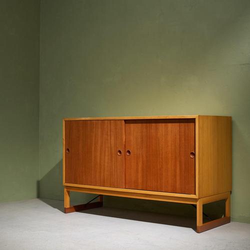 Öresund Cabinet in Teak and Oregon Pine by Børge Mogensen for Karl Andersson, Sweden, 1950s For Sale - Image 11 of 13