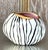 Boho Chic Vintage Boho Hand Painted Stripes Vase For Sale - Image 3 of 6