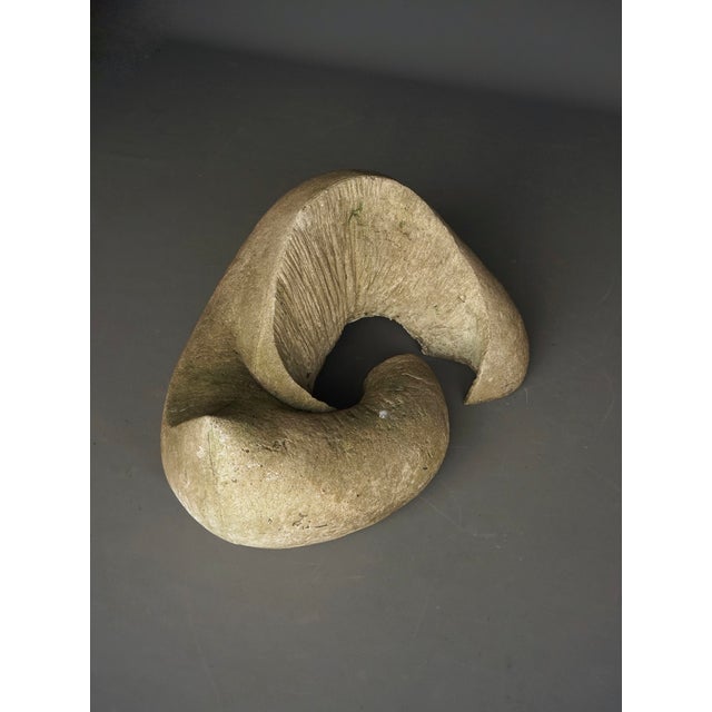 Unknown, Cast Concrete Abstract Garden Sculpture. 1970s, Concrete For Sale - Image 11 of 18