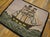 Mid 20th Century Nautical American Hooked Rug ( 2'7" x 3'2" - 80 x 98 ) American Hooked Rugs Contemporary American Hooked...