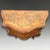 Antique Italian Venetian Walnut Marquetry Serpentine Commode, 1810 For Sale - Image 4 of 7