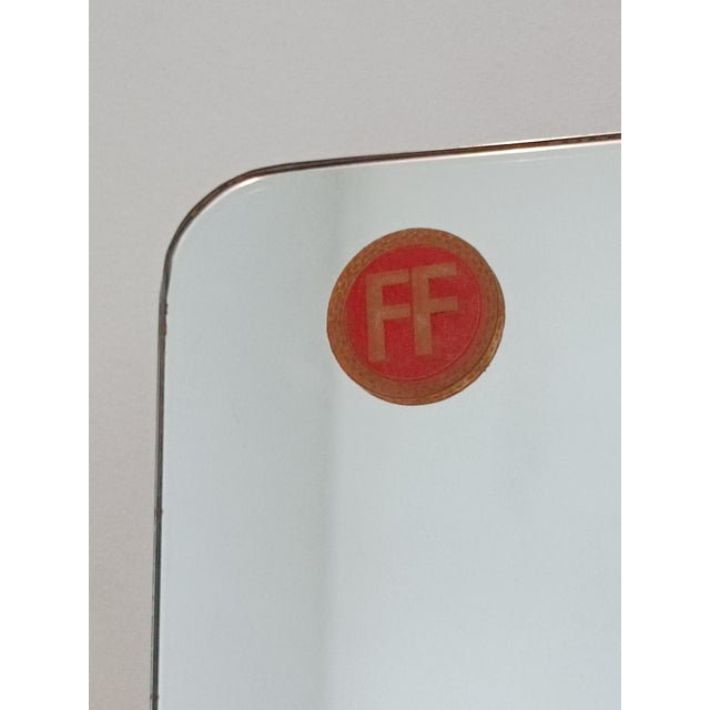 1960s Trapezoidal Mirror from Fratelli Fanzago, 1960s For Sale - Image 5 of 12