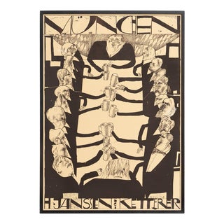 Horst Janssen, Munchen, 1960s, Print For Sale