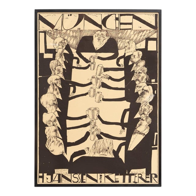 Horst Janssen, Munchen, 1960s, Print For Sale