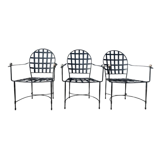 JANUS et Cie Janus Et Cie 'Amalfi' Patio Set, 7pcs For Sale - Image 4 of 11