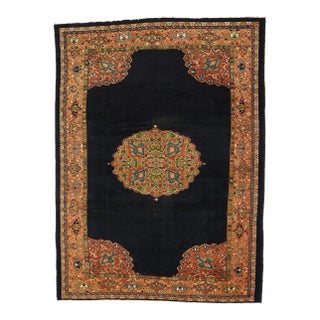 Antique Persian Sultanabad Rug - 09'09 x 13'03 For Sale