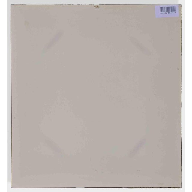 Contemporary Fausto Battelli, A House in Via Della Luce (Rome), Mixed Media, 1986 For Sale - Image 3 of 4