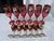 Glass Mid 20th Century Persian Champagne and Cordial - Set of 12 For Sale - Image 7 of 13