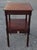 American Federal Mahogany Single Drawer Two-Tier Side Table, C. 1800s For Sale - Image 9 of 10