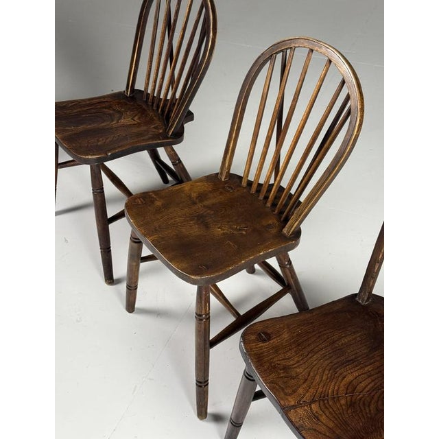 Windsor Dining Chairs, Set of 4 For Sale - Image 6 of 18