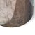 Bronze Karl Springer Mid Century Sculpture Leg Gunmetal and Glass Side Table For Sale - Image 8 of 8
