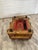 Metal Vintage Coffee Table with Glass, 1920s For Sale - Image 7 of 11