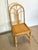 Mid-Century Modern Wicker and Bamboo Chair, 1970s For Sale - Image 3 of 7