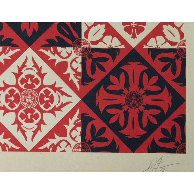 Contemporary Shepard Fairey, Wave Distress, Lithograph For Sale - Image 3 of 6