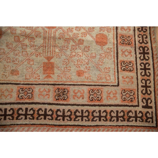 1920s Vintage Distressed Samarkand Rug - 3'10" X 6'3" For Sale - Image 5 of 11