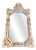 Vintage Venetian Crystal Mirror with Engravings and Beveled Edges, 1920s For Sale