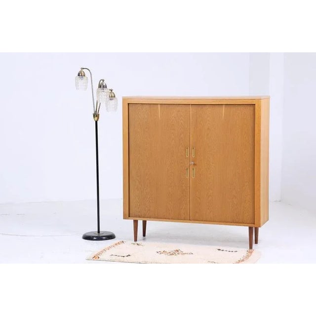 Mid-Century Roller Shutter Cabinet from Werner Stehroll, 1960s For Sale - Image 11 of 11