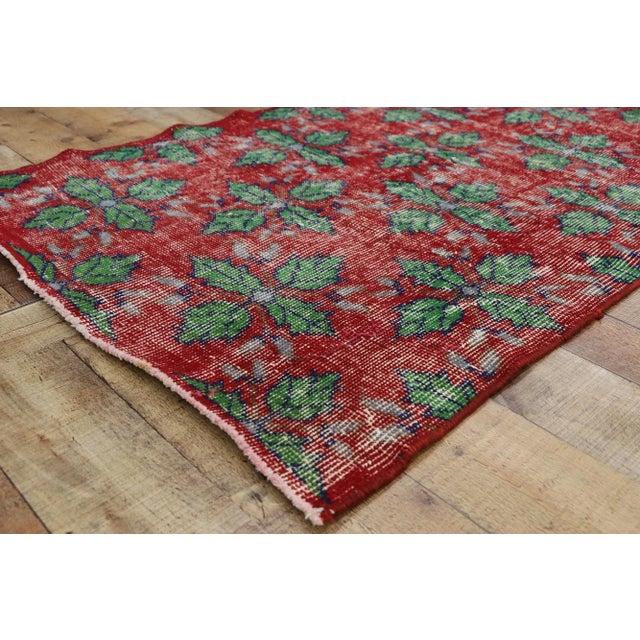 Mid 20th Century Vintage Turkish Sivas Runner - 02'09 x 11'03 For Sale - Image 4 of 10