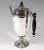 Viennese Art Deco Silver Fishing Coffee Pot attributed to J.C. Klinkosch, 1920s For Sale - Image 3 of 9