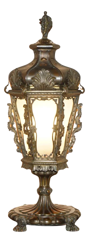 Italian Brass Table Lamp