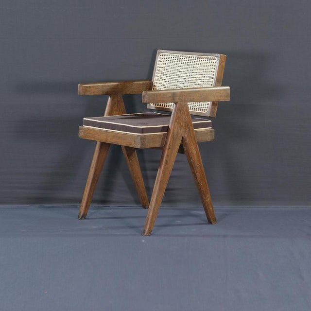 Vintage Chairs by Pierre Jeanneret, 1956, Set of 6 For Sale - Image 18 of 18
