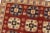 Kazak Rug 4′ X 6’2” Red Wool Tribal Hand-Knotted Oriental Carpet For Sale In Philadelphia - Image 6 of 12