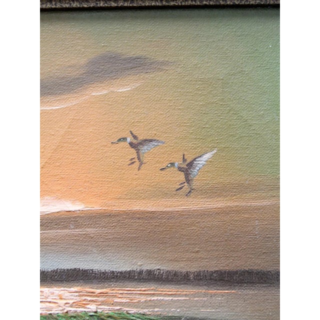 Vintage Landscape Oil Painting For Sale - Image 9 of 13