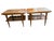 1960s McM Walnut EndTables Stand Vintage Mid-Century Side Tables Pair (2) For Sale - Image 10 of 10