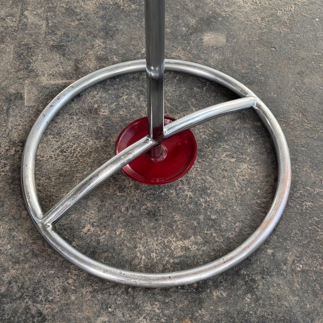 Bauhaus Chrome Coat Rack by Hynek Gottwald, 1940s For Sale - Image 12 of 13