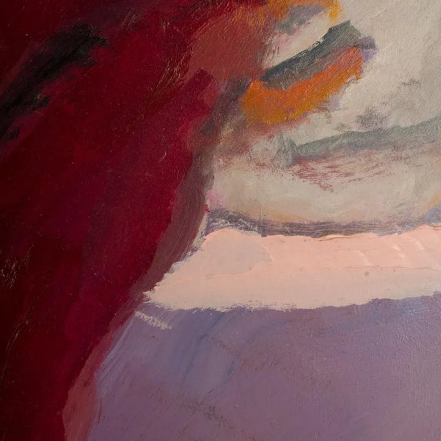 Sleeper, woman lounging on daybed - Signed/Attested on Rear of Painting by Marc Chatov and dated circa 1980 - Framed...