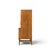 Mid 20th Century Broyhill Brasilia Mid Century Walnut and Brass Gentleman's Chest Highboy Dresser For Sale - Image 5 of 10