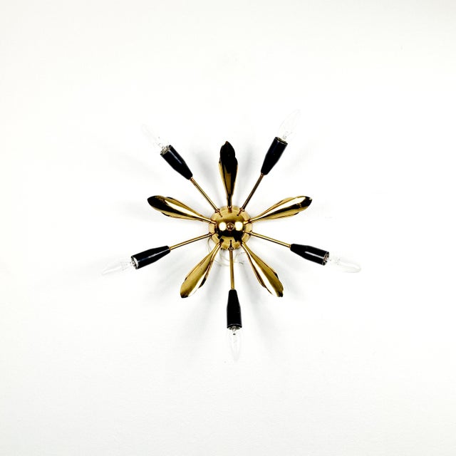Mid-Century Modern Mid-Century Modern Ceiling Light, Italy, 1950s For Sale - Image 3 of 18