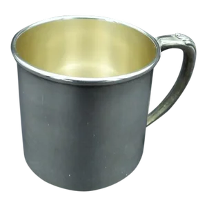 Vintage Silver Plate Oneida Community Baby Child's Christening Cup Mug