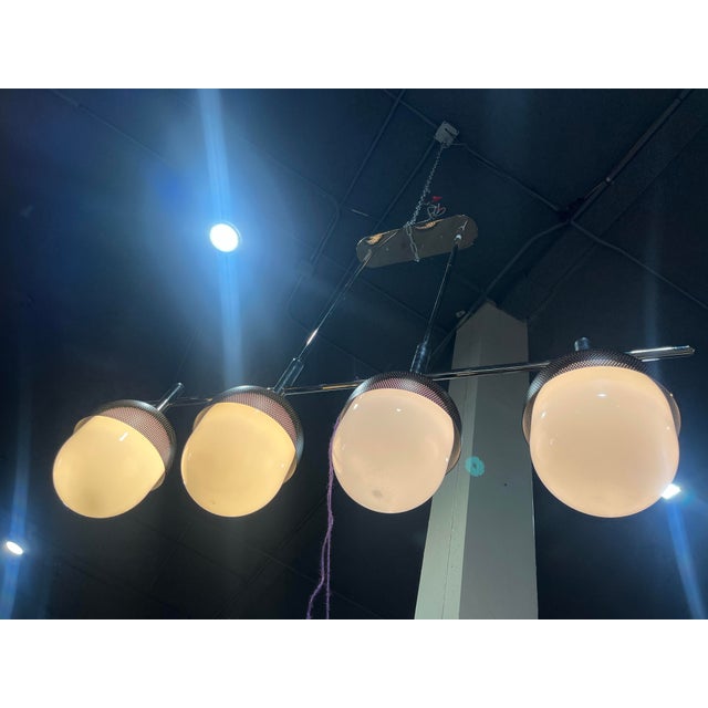 2010s Attributed to Hudson Valley “Nyack” Chandelier For Sale - Image 5 of 8