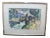 David McCosh Abstract Mountain Landscape Pacific Nw Watercolor Painting For Sale