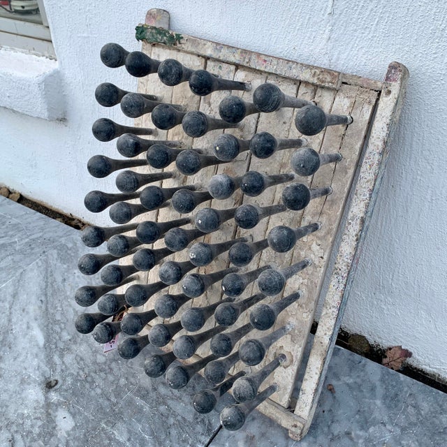 Vintage Industrial Balloon Mold Wall Art, in Black Chairish