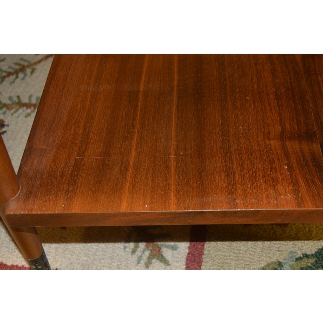 Wood 1960s Mid Century Modern Lane Teak Rectangle Coffee Table & 2 End / Side Tables 3 Piece Set For Sale - Image 7 of 18