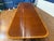 Traditional Multi-Banded Mahogany Double Pedestal Dining Table - Showroom Sample For Sale - Image 11 of 15