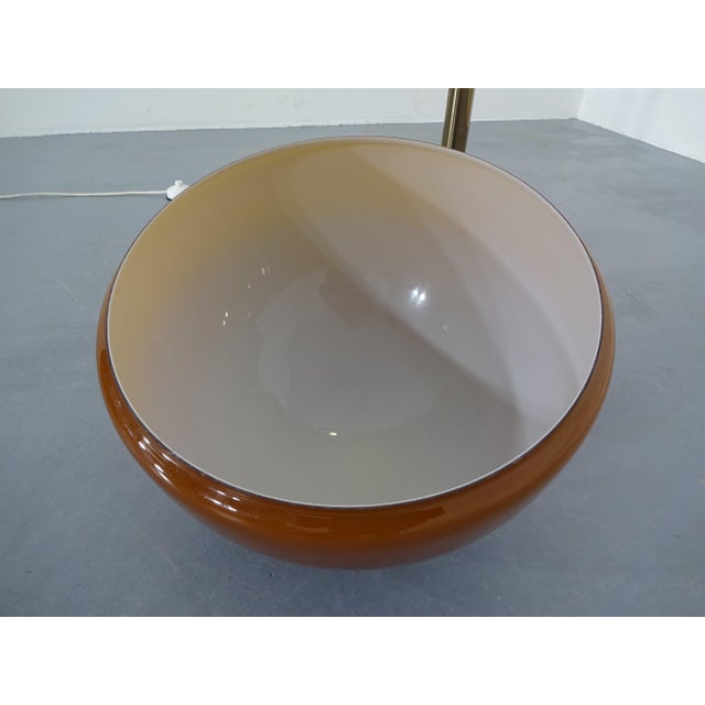 Mushroom Floor Lamp in Brass and Glass from Cosack, Germany, 1960s For Sale - Image 14 of 17