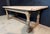 Brown Vintage Bleached Oak Farmhouse Dining Table, 1925 For Sale - Image 8 of 15