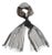Aurora Black/Bisque Chevron Scarf For Sale