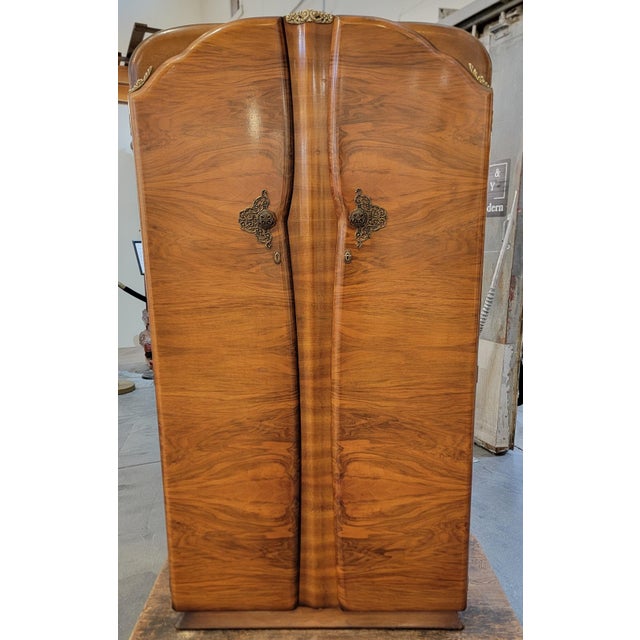 Art Deco Style 2 Door Fitted Wardrobe For Sale - Image 13 of 18