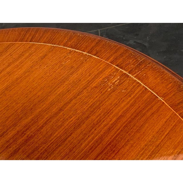 Oval Mahogany Table attributed to Paolo Buffa for La Permanente Mobili Cantù, 1950s For Sale - Image 12 of 15