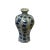 Chinese Chinese Blue White Porcelain Oriental Fruit Octagonal Shape Vase For Sale - Image 3 of 6