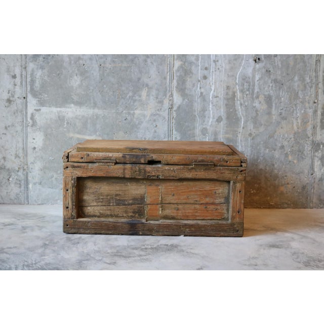 Vintage Wooden Chest Chairish